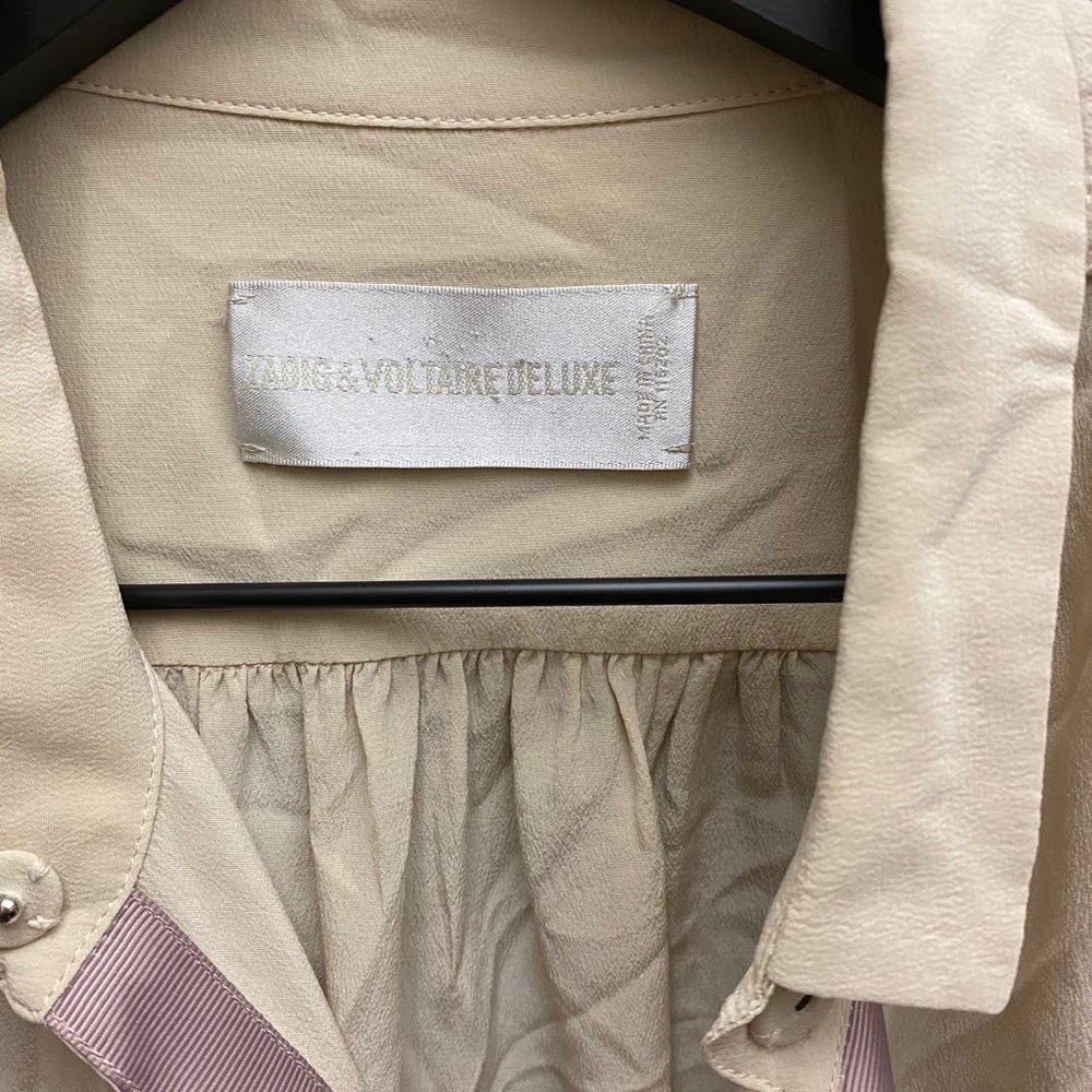 Zadig and voltair silk blouse - Picture 3 of 3
